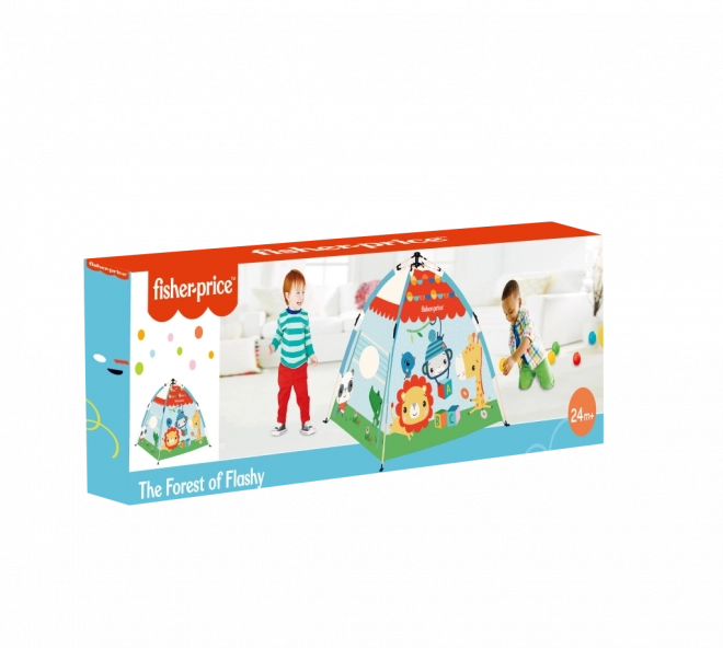 Fisher-Price Kinder Spielzelt mit Tieren