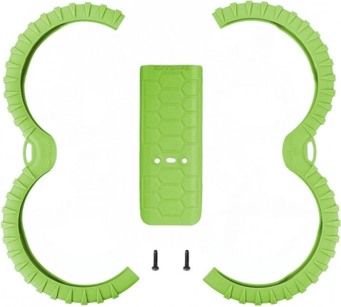 Cache protecteur et protège-hélices pour DJI AVATA 2 par Sunnylife (vert)