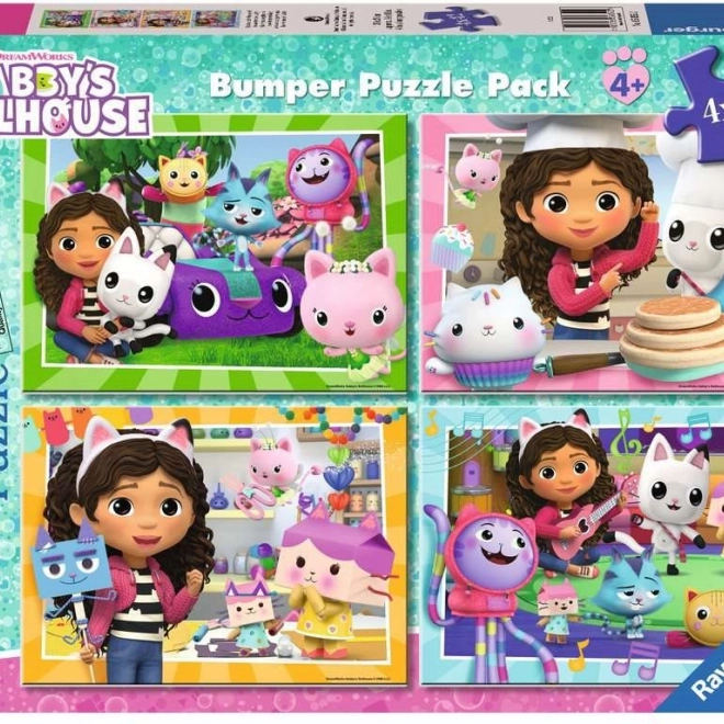 Puzzle La maison magique de Gabie par Ravensburger