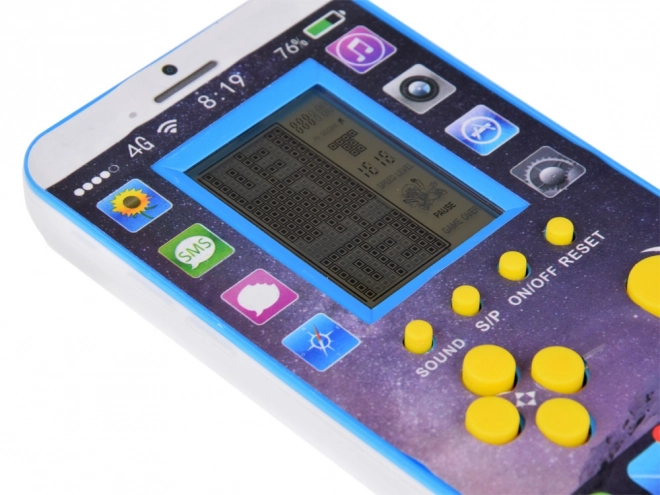 Zakformaat elektronische Tetris-spel