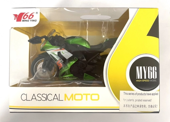 Motorfiets in schaal 1:14