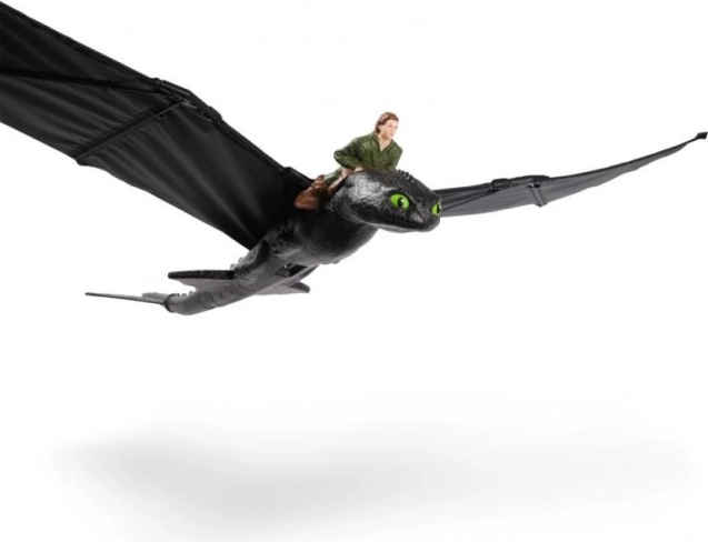 Vliegende draak Toothless met afstandsbediening