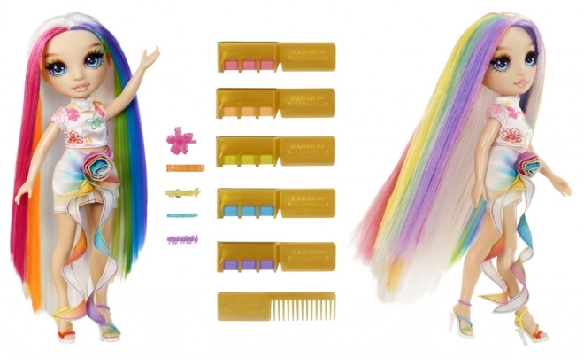 Rainbow High pop met haarkrijtjes
