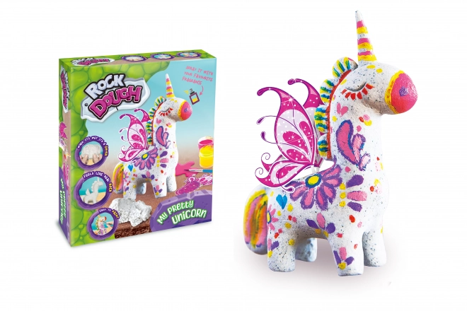 Paulinda creatief set Eenhoorn van steenmassa