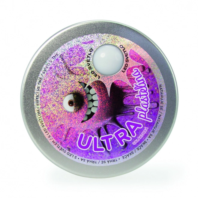 Ultraplastelina met LED-licht, 80g