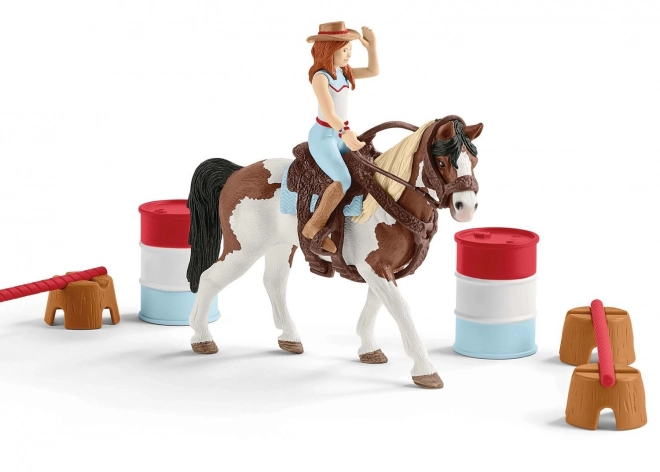 SCHLEICH Horse Club® 42441 Hannah en western ruiter set