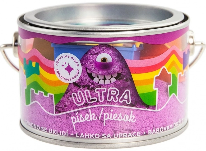 Ultra zand met glitter 200g - paars
