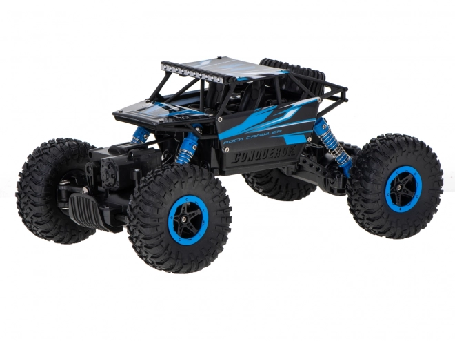 Remote Control Rock Crawler Car – Blue