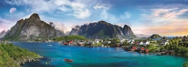 Puzzel 500 stukken panorama – Lofoten, Noorwegen