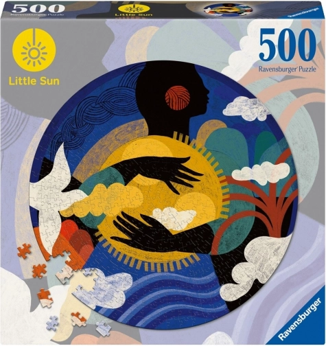 RAVENSBURGER Puzzle 500 pieces – little sun, sense “reading” (round)