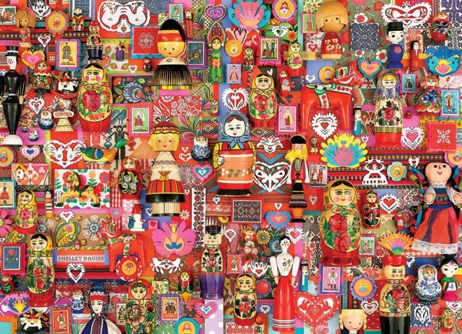 Dolls Puzzle 1000 Pieces by Cobble Hill