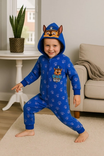 Speelse capuchon met 3D-motief