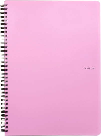 Bloc à anneaux A5 Pastelini rose pastel