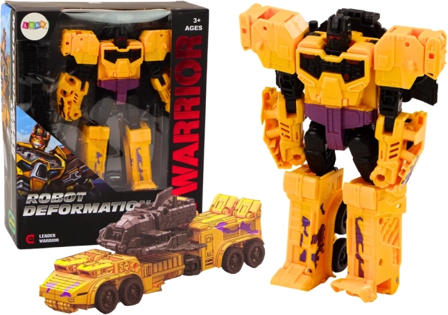 Transforming Robotic Tank 2-in-1 X-Warrior Yellow