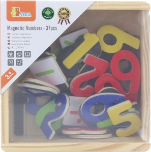 37 kleurrijke magnetische stukjes