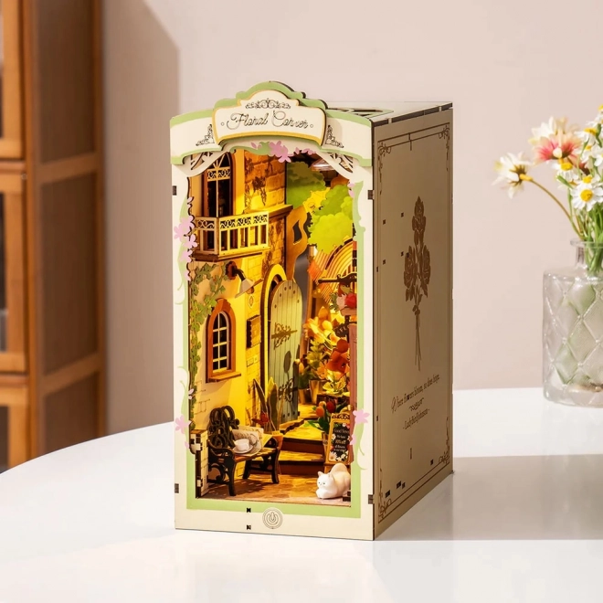 RoboTime 3D puzzel Boekensteun Bloemenhoek