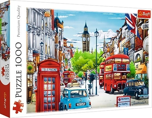 Puzzle 1000 pièces - Rue de Londres