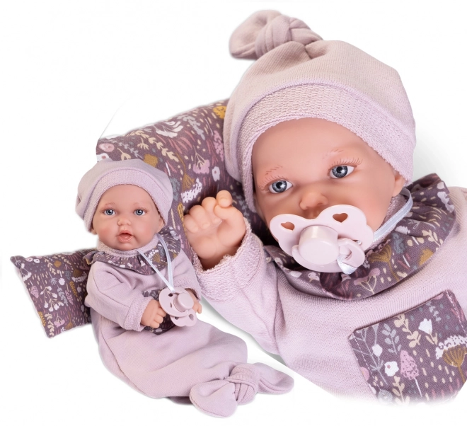 Antonio Juan 12440 PETIT - poupée réaliste avec corps en tissu doux - 27 cm