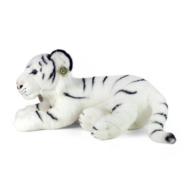 Pluchen Tijger Wit 60 cm ECO-FRIENDLY