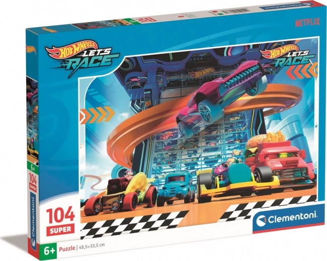 Motif HOT WHEELS dynamique