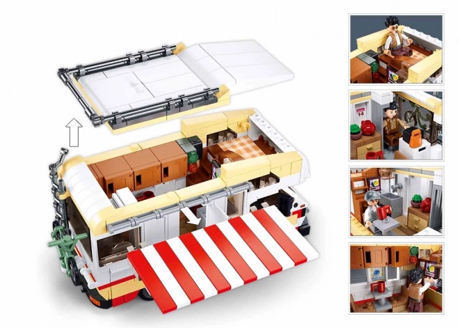 Sluban Camper in Scale 1:35