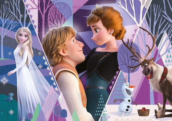 Puzzle 180 pièces - La Reine des neiges 2