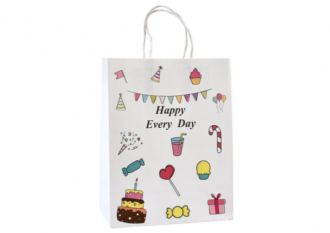 Papieren cadeautasje