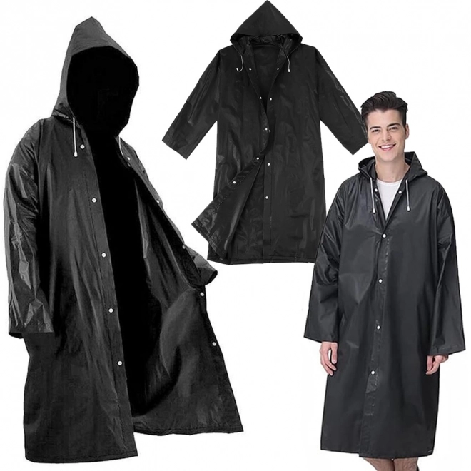 Regenponcho met capuchon