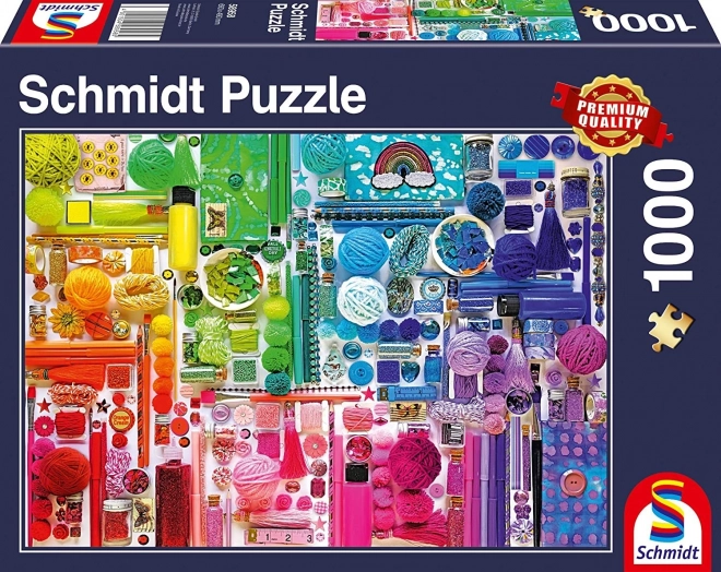 Puzzel Kleuren van de Regenboog 1000 stuks