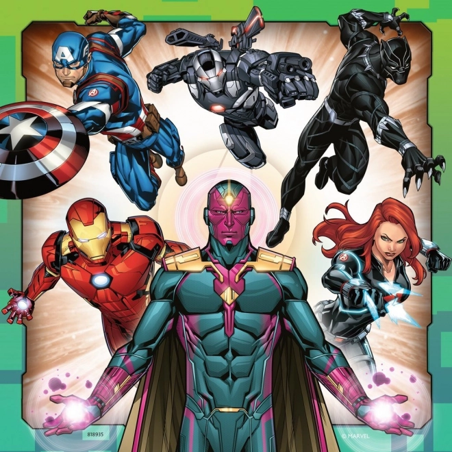 Puzzel Ravensburger Marvel Avengers 3x49 st.