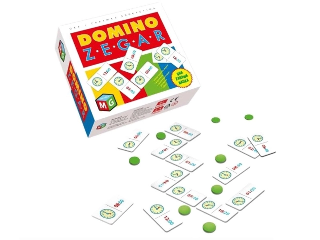 Uur Domino educatief spel Multigra GR0388