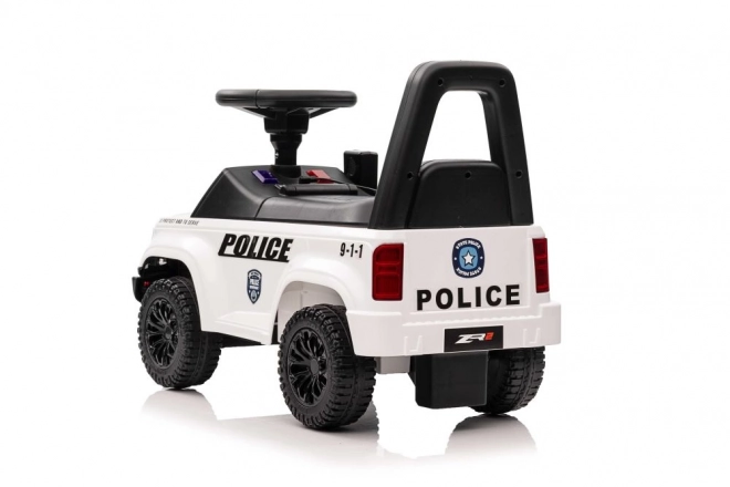 Kinderloopfiets Politie wit