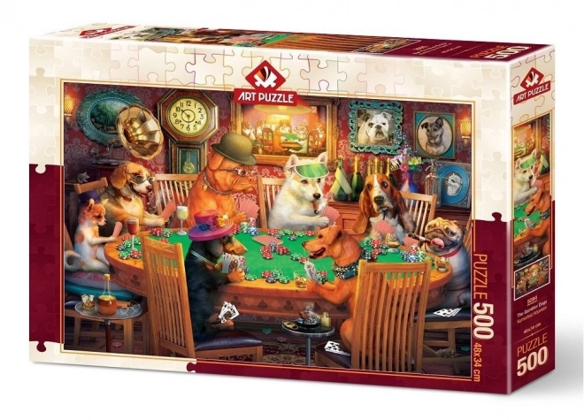 ART PUZZLE Puzzle Psí karbaníci 500 pièces