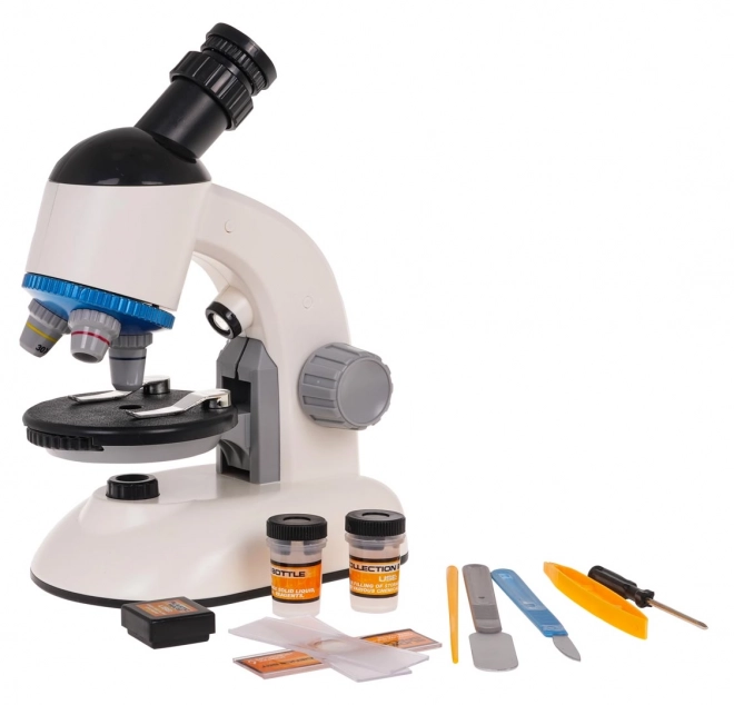 Mikroscoop voor jonge onderzoekers + accessoires