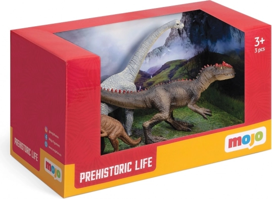 Starter Set Dinosaurs by Mojo - 3 pcs