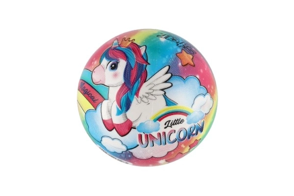 Kleine eenhoorn bal 14 cm