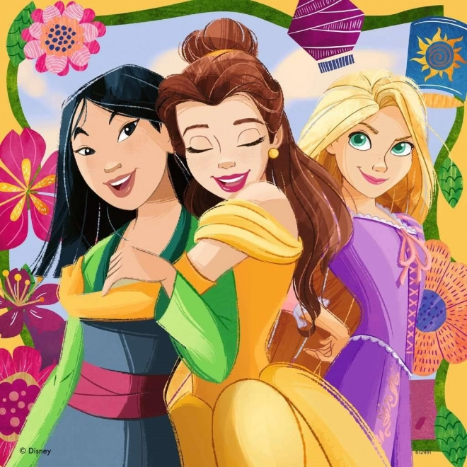 Ravensburger puzzel Disney: Prinsessen uit sprookjes 3x49 stukjes
