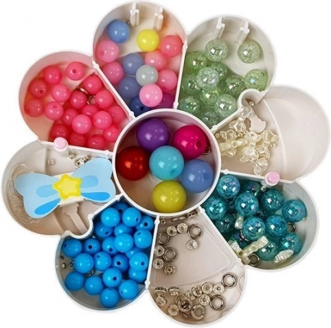 Perles colorées pour des combinaisons infinies