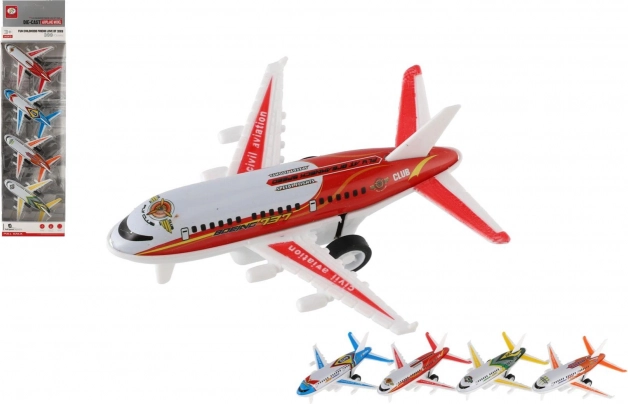 Pull-Back Personal Airplane Set – 4 pcs