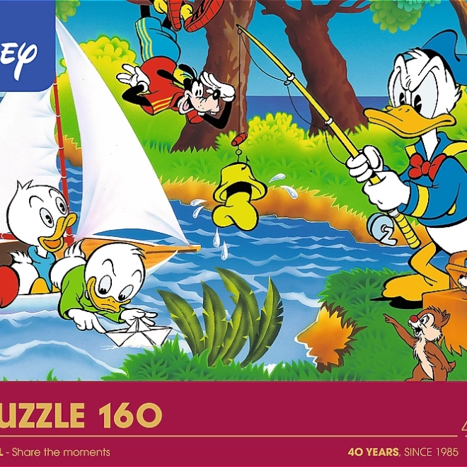 Puzzle Abenteuer am See 160 Teile
