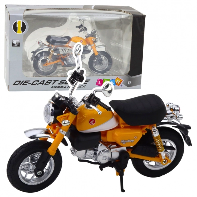 Klassieke retro motorfiets model 1:12