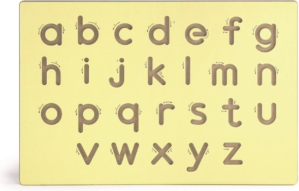 Wisselpaneel met kleine letters