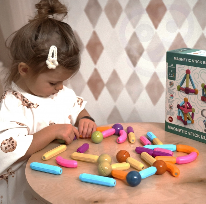 Woopie magnetische educatieve bouwset, 38 stukken