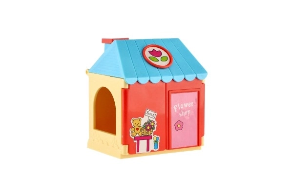 Maison en plastique avec un animal de compagnie