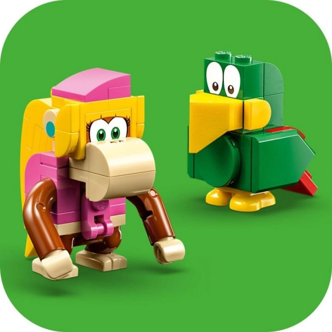 LEGO Super Mario Jungle concert Dixie Kong