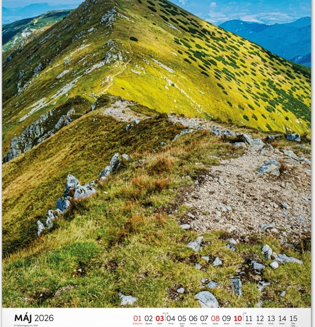 Wandkalender Tatry 2026