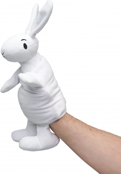 Bob and Bobek Plush Puppet Rabbit Bobek 35 cm