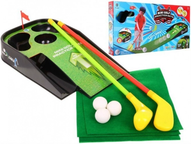 Mini ensemble de mini-golf avec effets lumineux