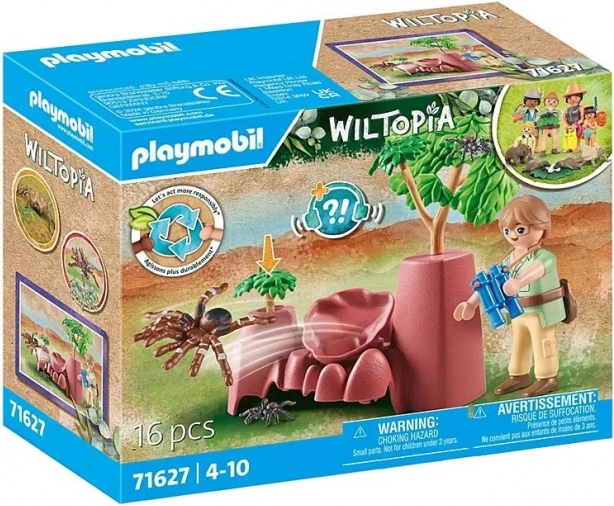 Playmobil Wiltopia Spider Rock playset
