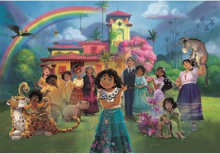 Puzzle Encanto : Famille SUPER 104 pièces